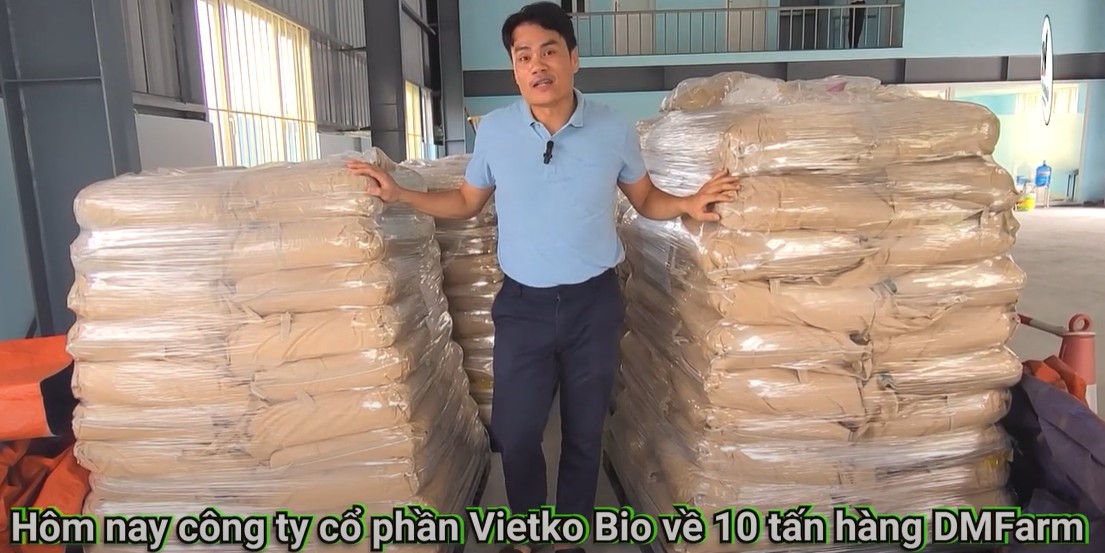 오늘 Vietko Bio는 10톤의 DMFARM을 입고했습니다